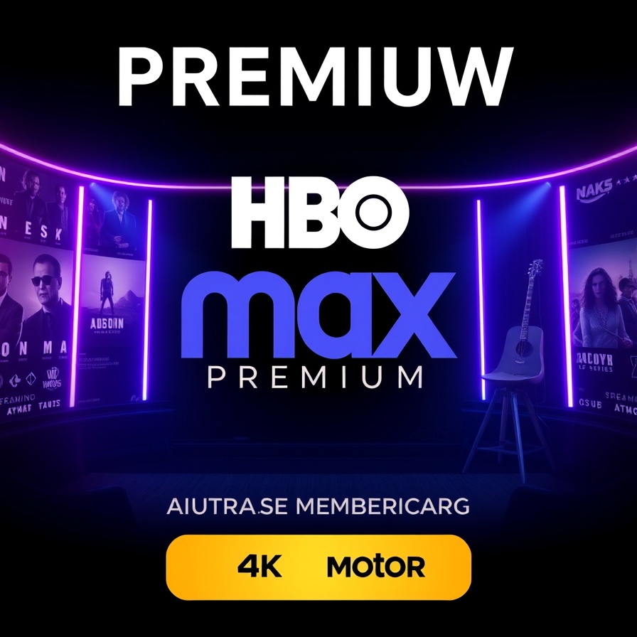 اشتراک پرمیوم HBO Max Premium قانونی با تحویل سریع