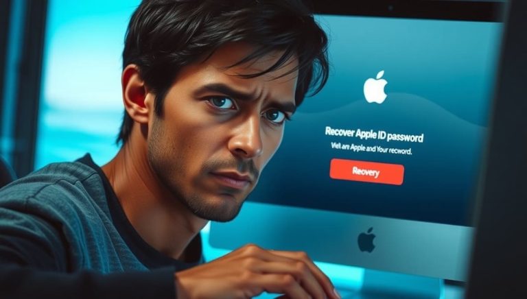 بازیابی رمز Apple ID